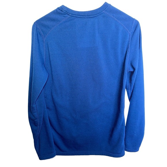 Eddie Bauer Sport Logo Crewneck Sweatshirt Blue Mens Small - Picture 5 of 6